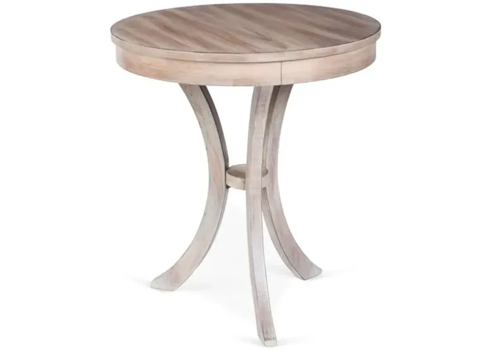 Lilly Curved Side Table - Gray