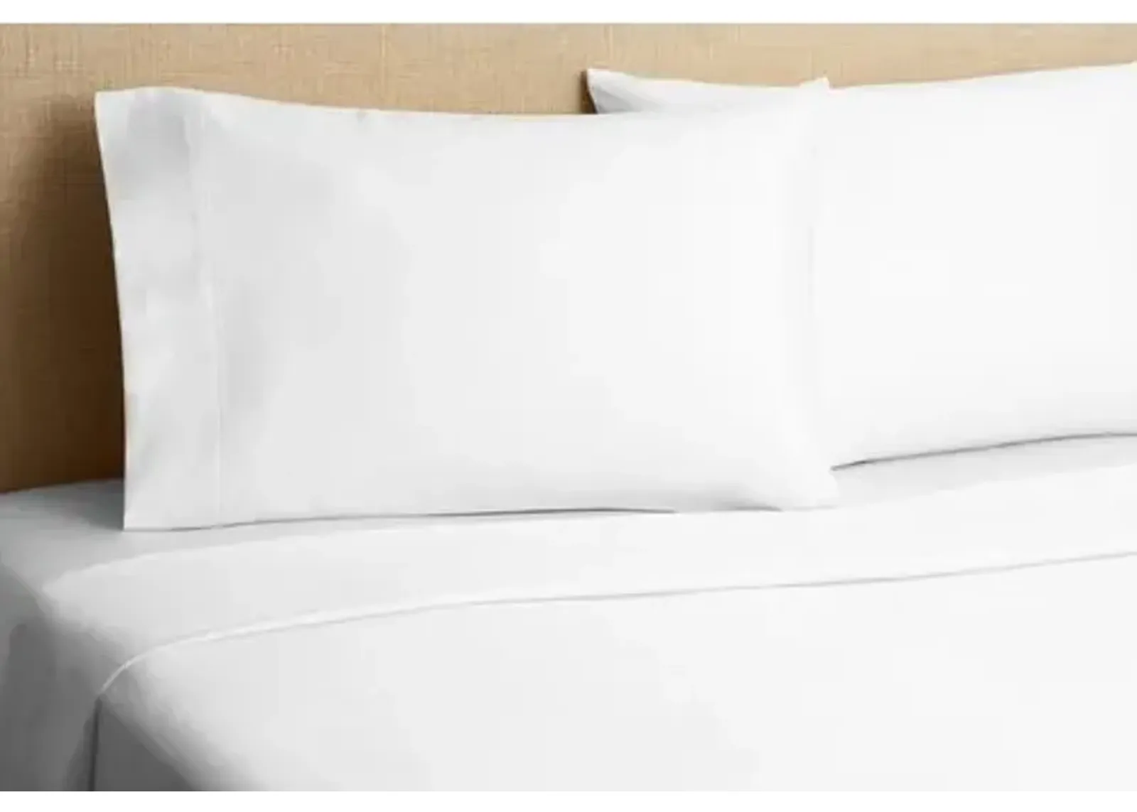 700 TC Sheet Set - White - Belle Epoque, 300 Thread Count, Egyptian Cotton Sateen, Soft and Luxurious