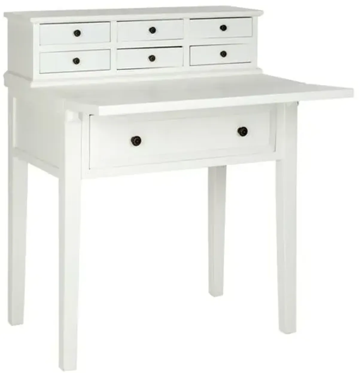 Elgin Fold-Down Desk - White