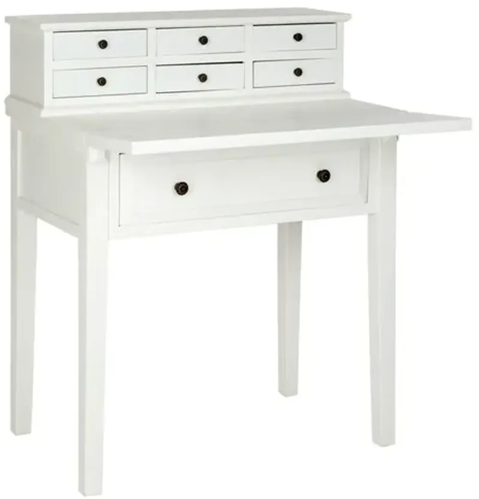 Elgin Fold-Down Desk - White