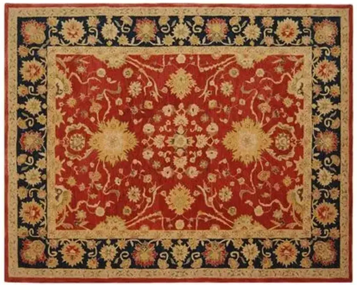 Vidal Rug - Red/Navy - Red