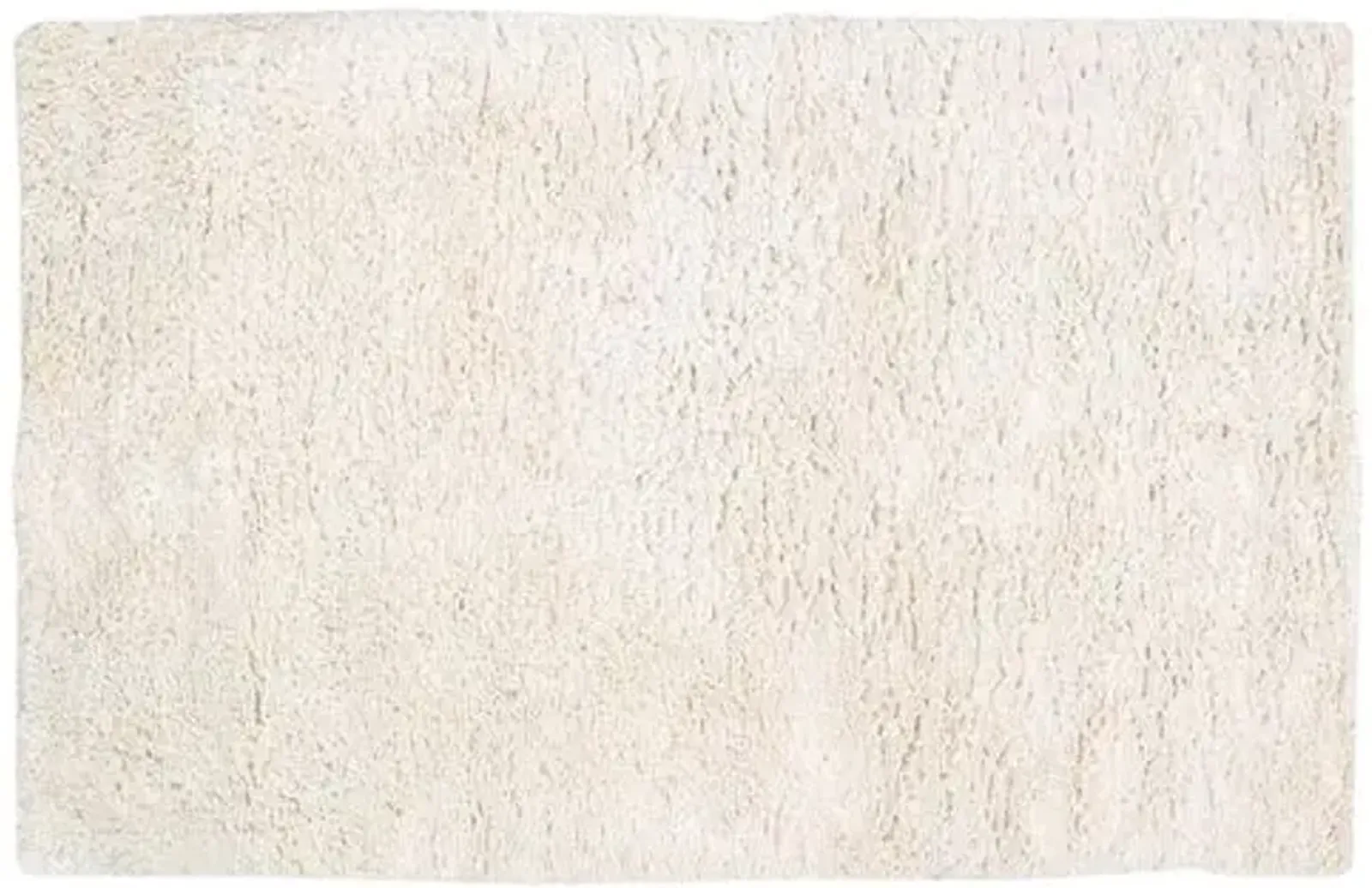 Teagan Shag Rug - Winter White - Ivory - Ivory