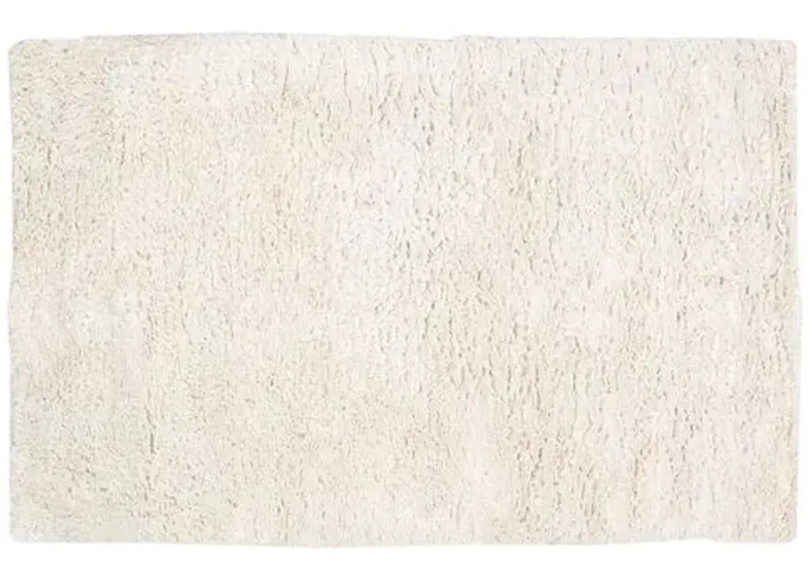 Teagan Shag Rug - Winter White - Ivory - Ivory