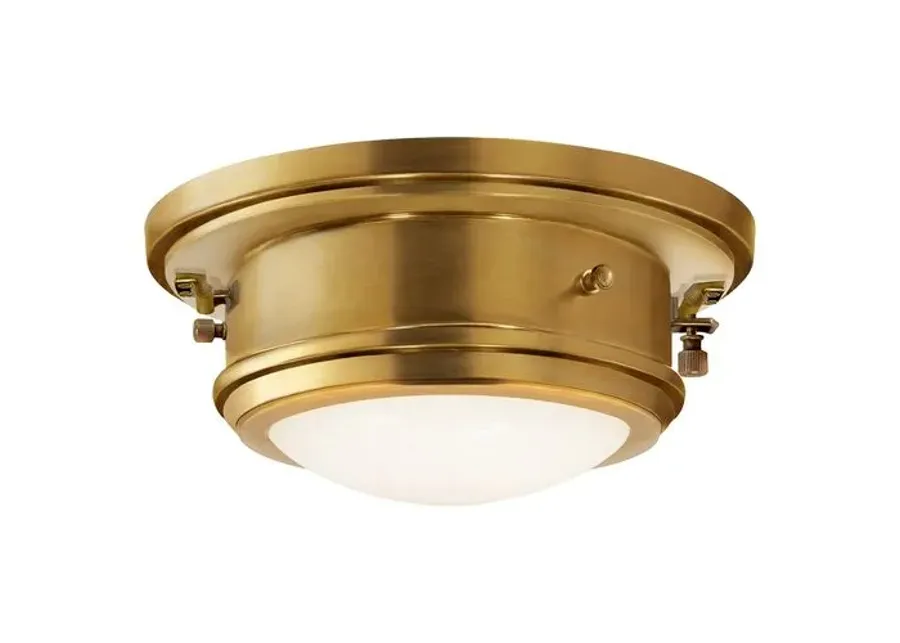 Ralph Lauren Home - Visual Comfort - Marine Flush Mount - Gold