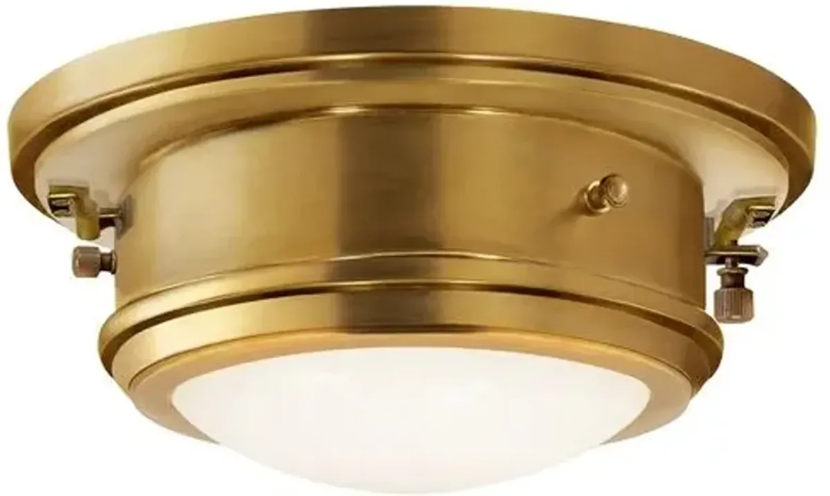 Ralph Lauren Home - Visual Comfort - Marine Flush Mount - Gold