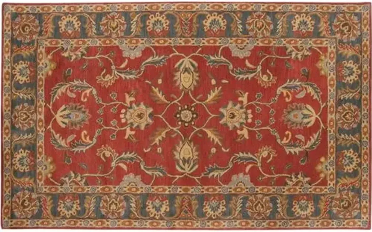 Buckeye Rug - Burgundy - Red - Red