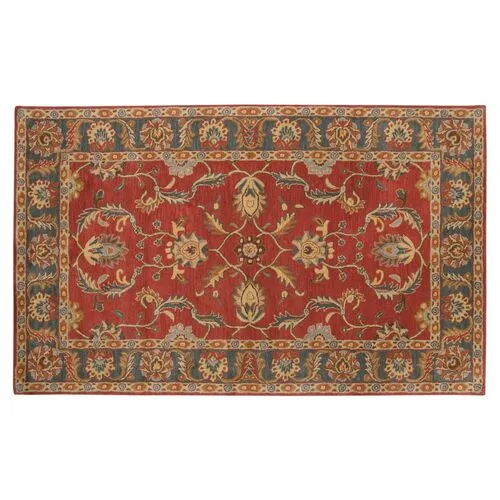 Buckeye Rug - Burgundy - Red - Red