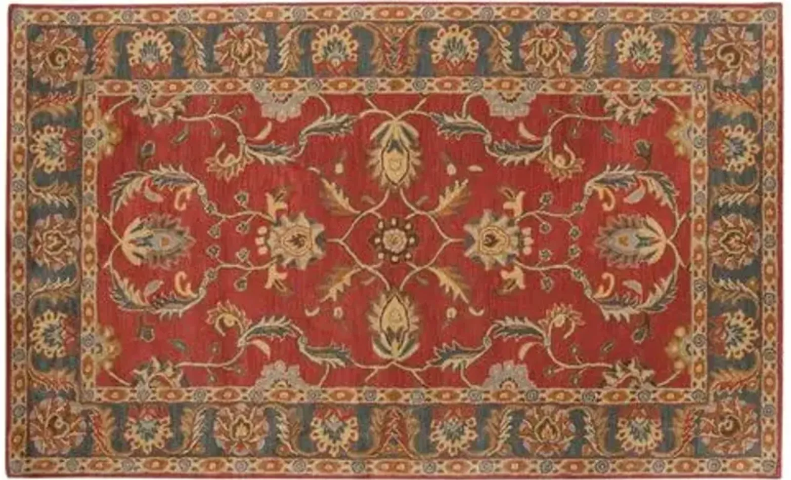 Buckeye Rug - Burgundy - Red - Red