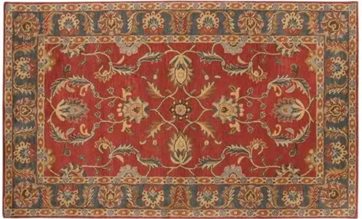 Buckeye Rug - Burgundy - Red - Red