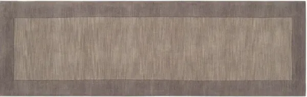 Lombard Rug - Elephant Gray - Handcrafted - Gray