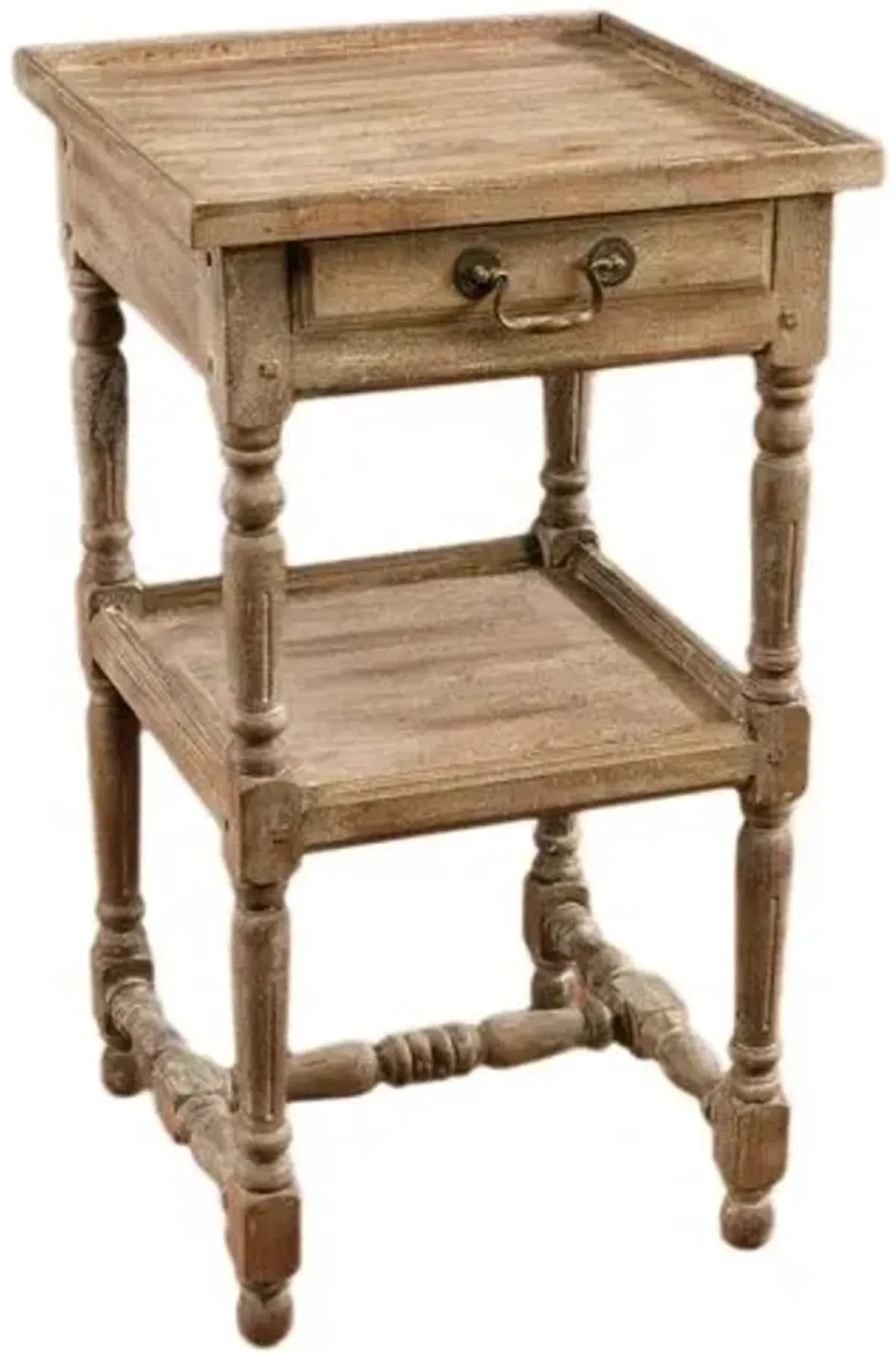 Andrew Nightstand - Weathered Sand - Handcrafted