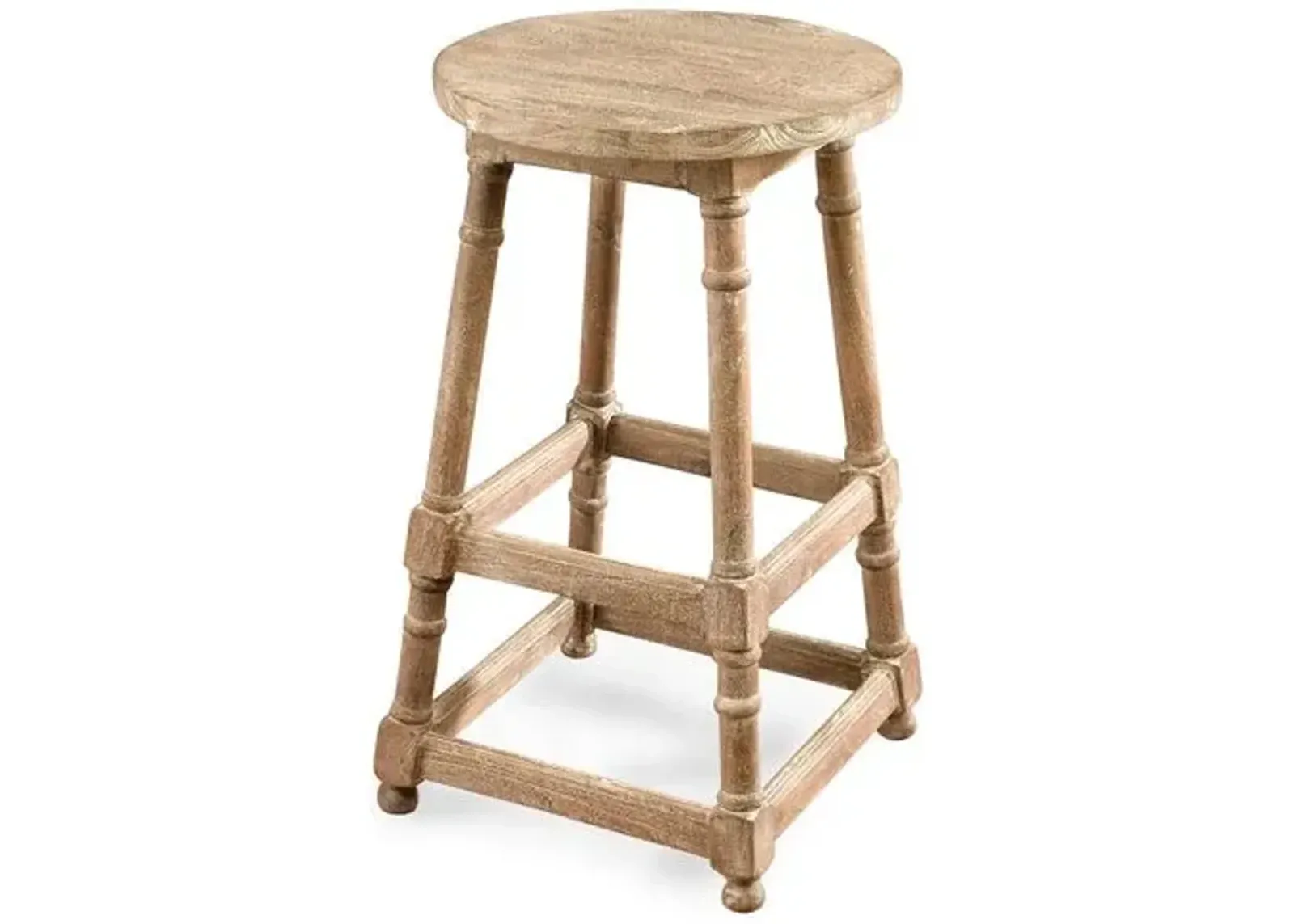 Winslow Barstool - Weathered Sand - Handcrafted - Beige