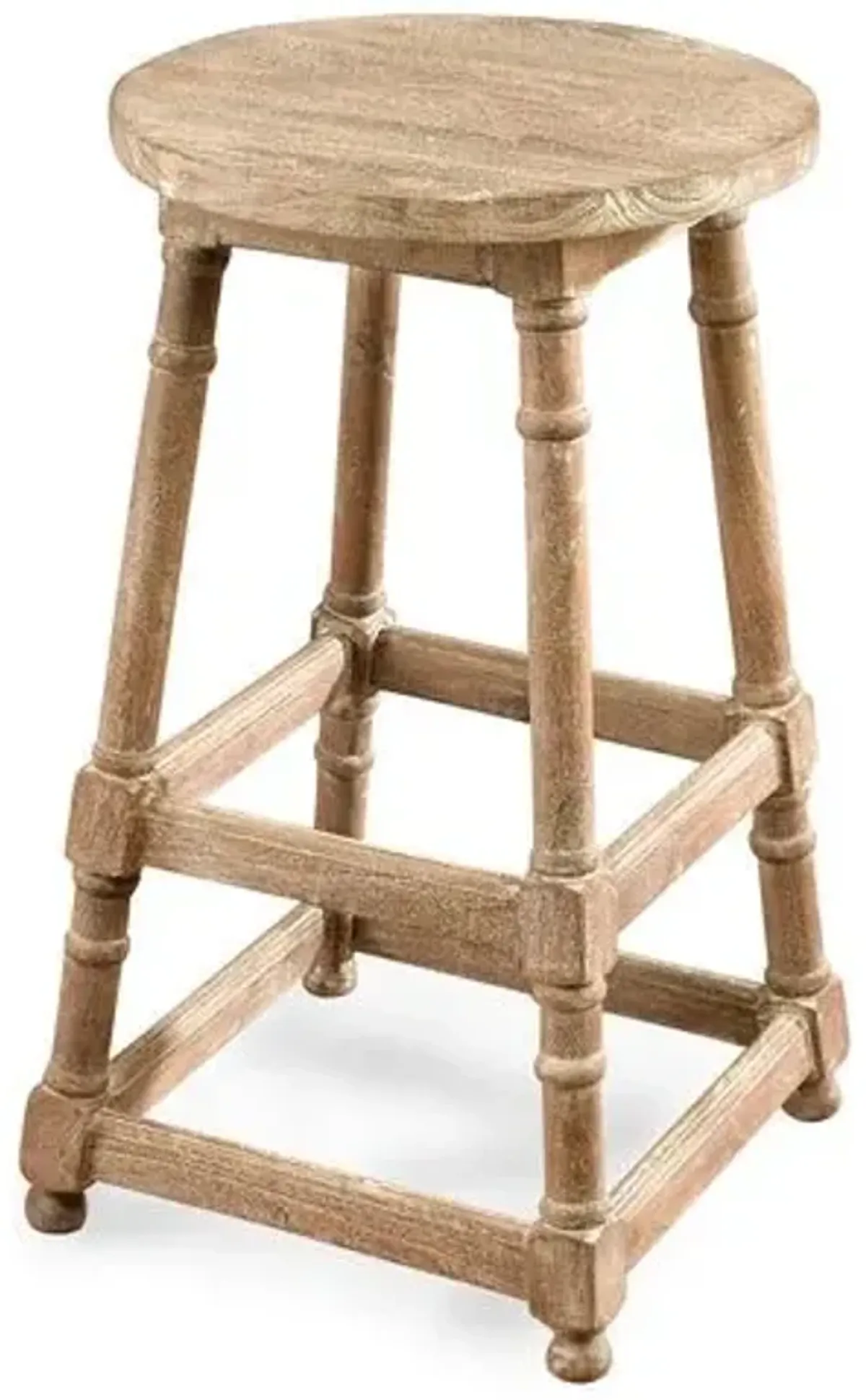 Winslow Barstool - Weathered Sand - Handcrafted - Beige