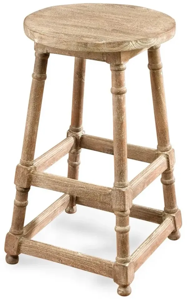 Winslow Barstool - Weathered Sand - Handcrafted - Beige