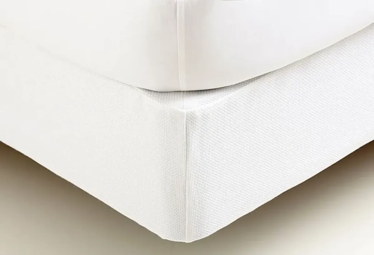 Box Spring Cover, White