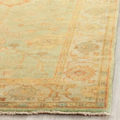 Lucia Oushak Rug - Green - Green