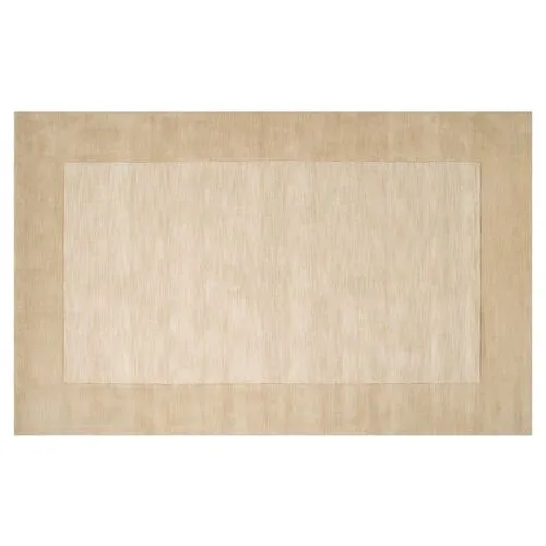 Lombard Rug - Beige - Handcrafted - Beige