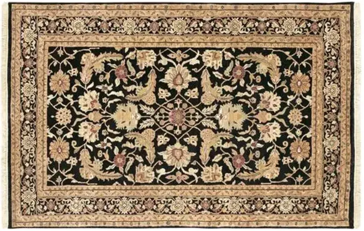 Styron Rug - Jet Black/Praline - Black