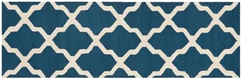 Mulberry Rug - Navy/Ivory - Blue - Blue