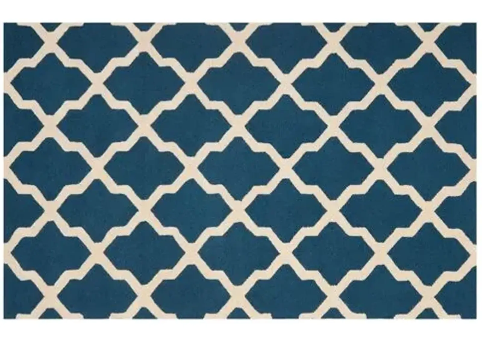 Mulberry Rug - Navy/Ivory - Blue - Blue