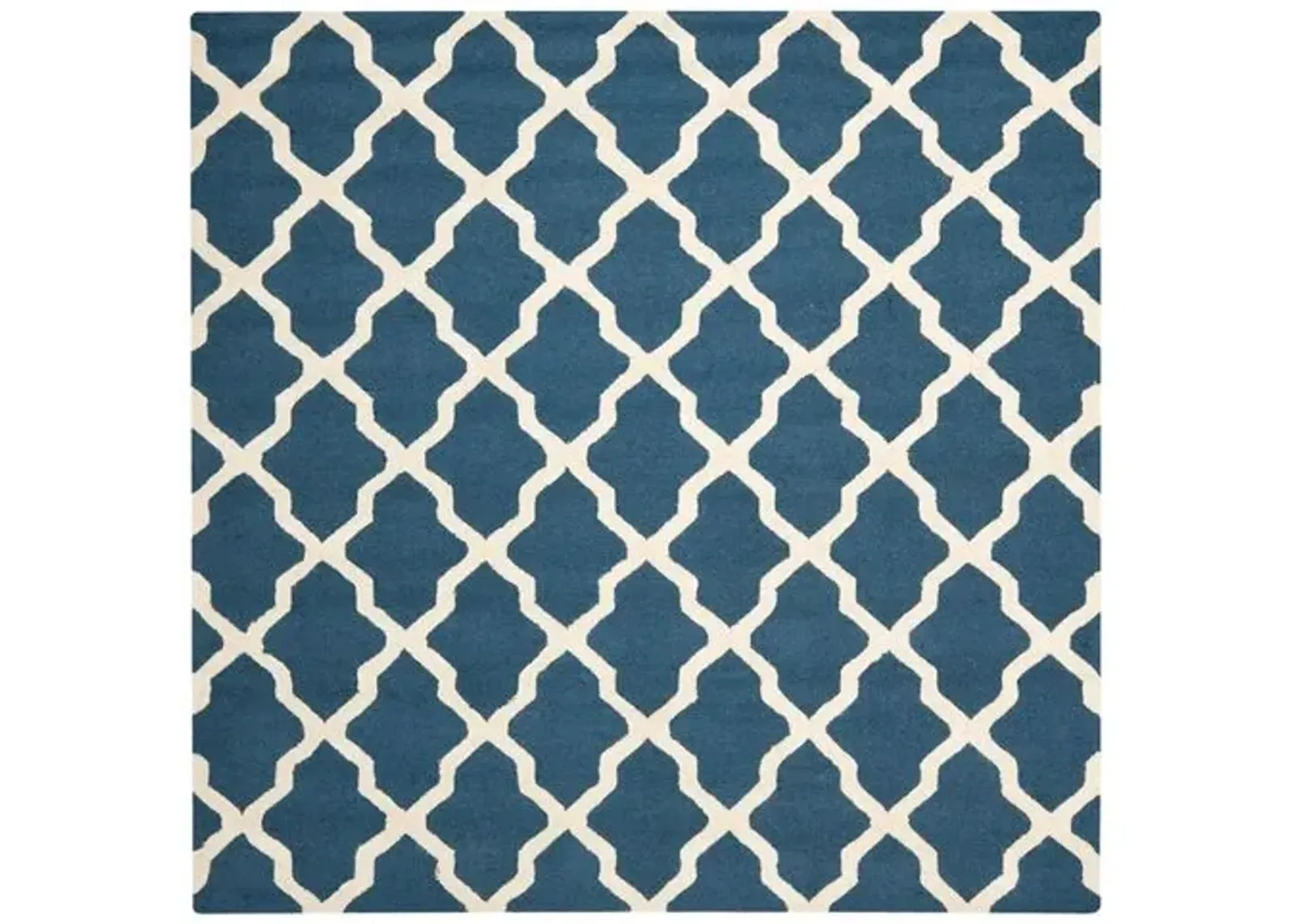 Mulberry Rug - Navy/Ivory - Blue - Blue