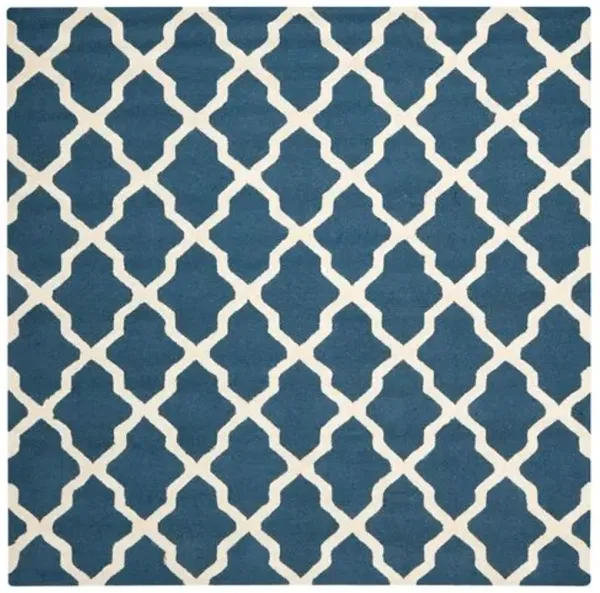 Mulberry Rug - Navy/Ivory - Blue - Blue