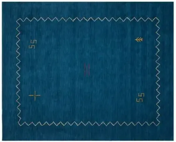 Beech Rug - Blue - Blue