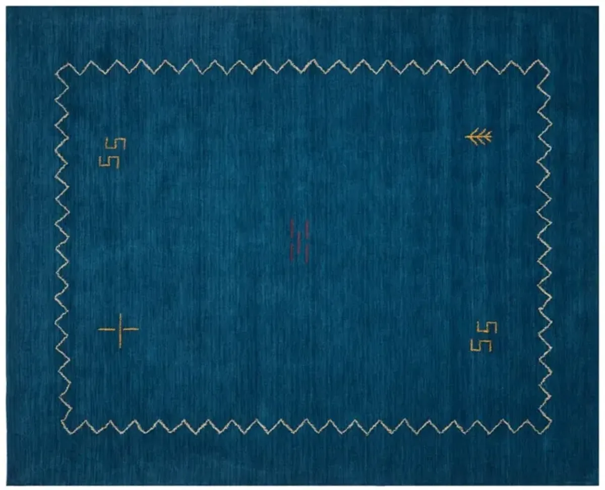 Beech Rug, Blue