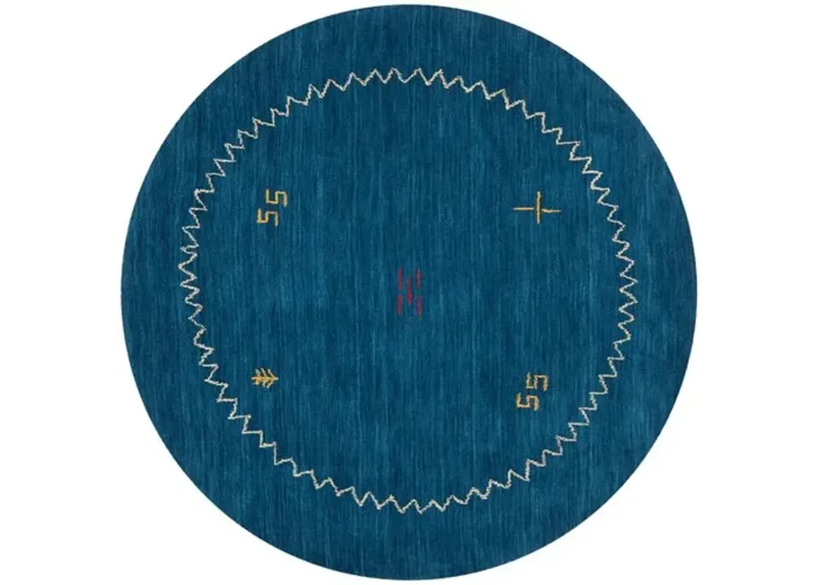 Beech Rug - Blue - Blue