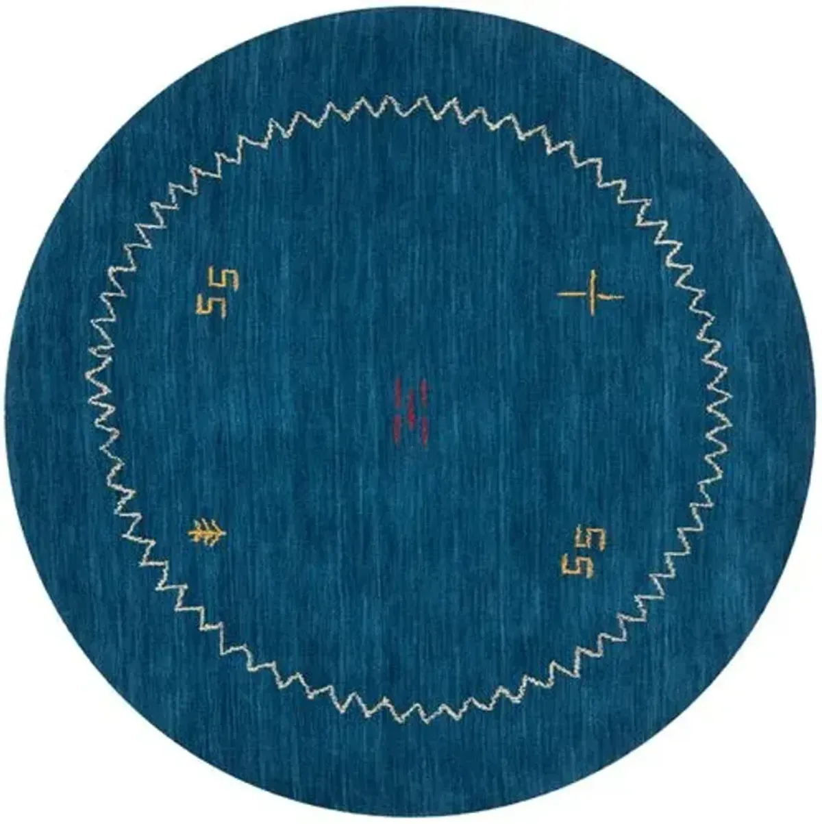 Beech Rug - Blue - Blue