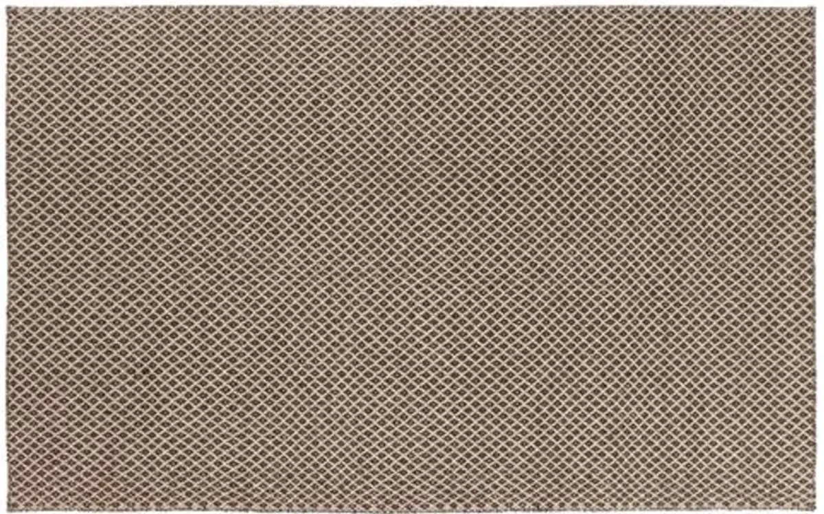 Crown Flat-Weave Rug - Espresso - Gray - Gray