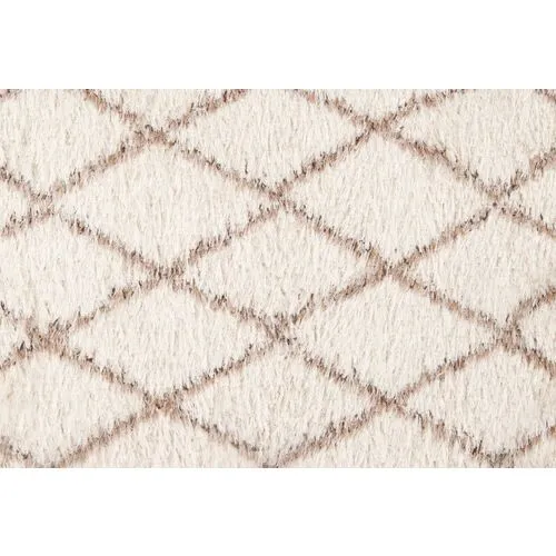 Sanne Shag Rug - Ivory - Ivory