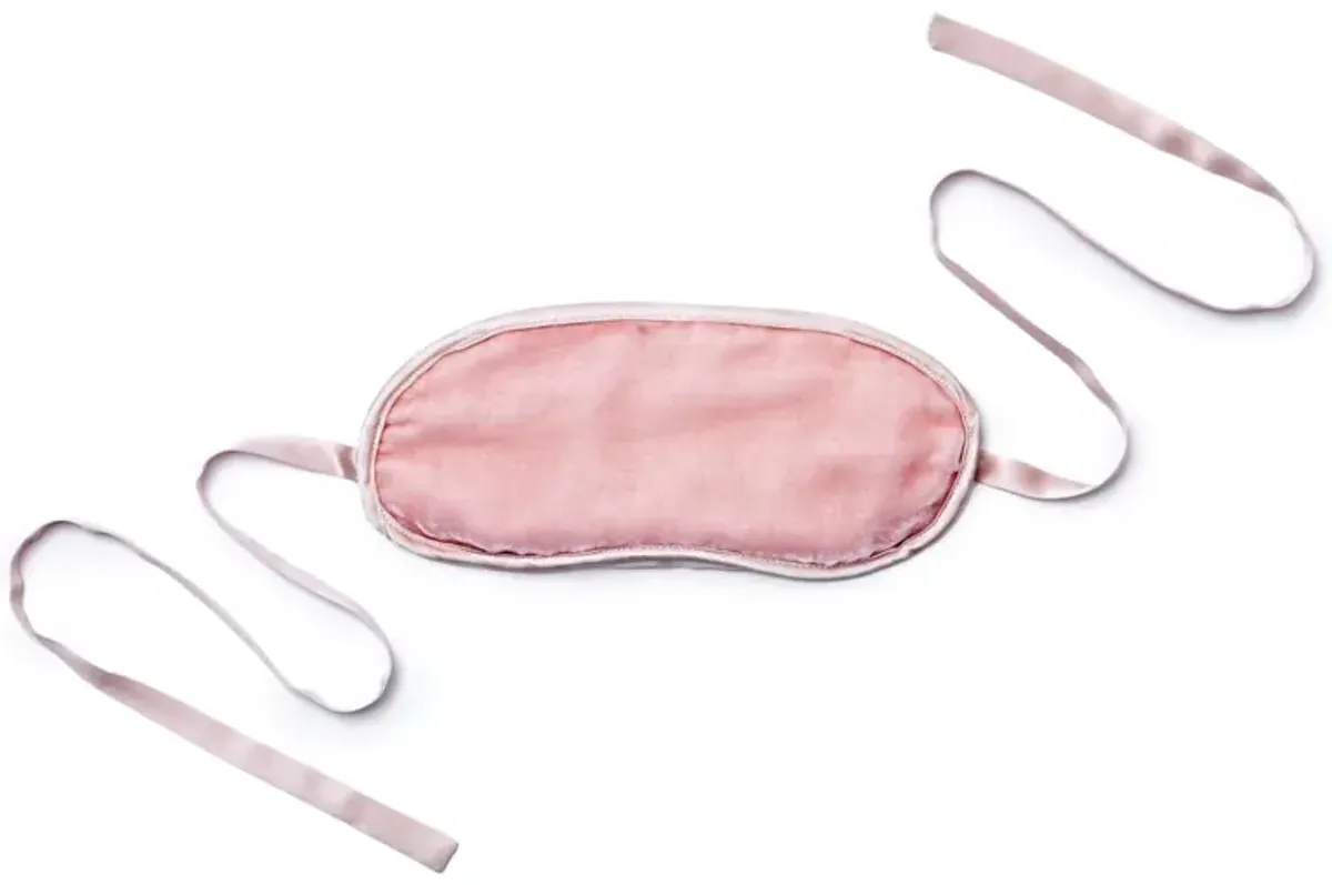 Velvet Eye Mask, Pink