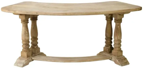 Amiee Weathered Wood Desk, Natural