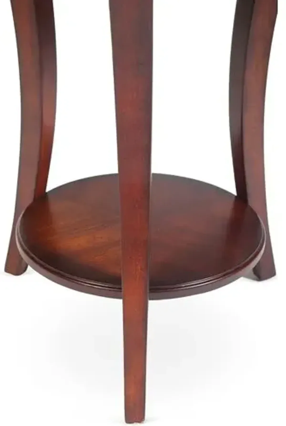 Higgins Round Side Table - Brown