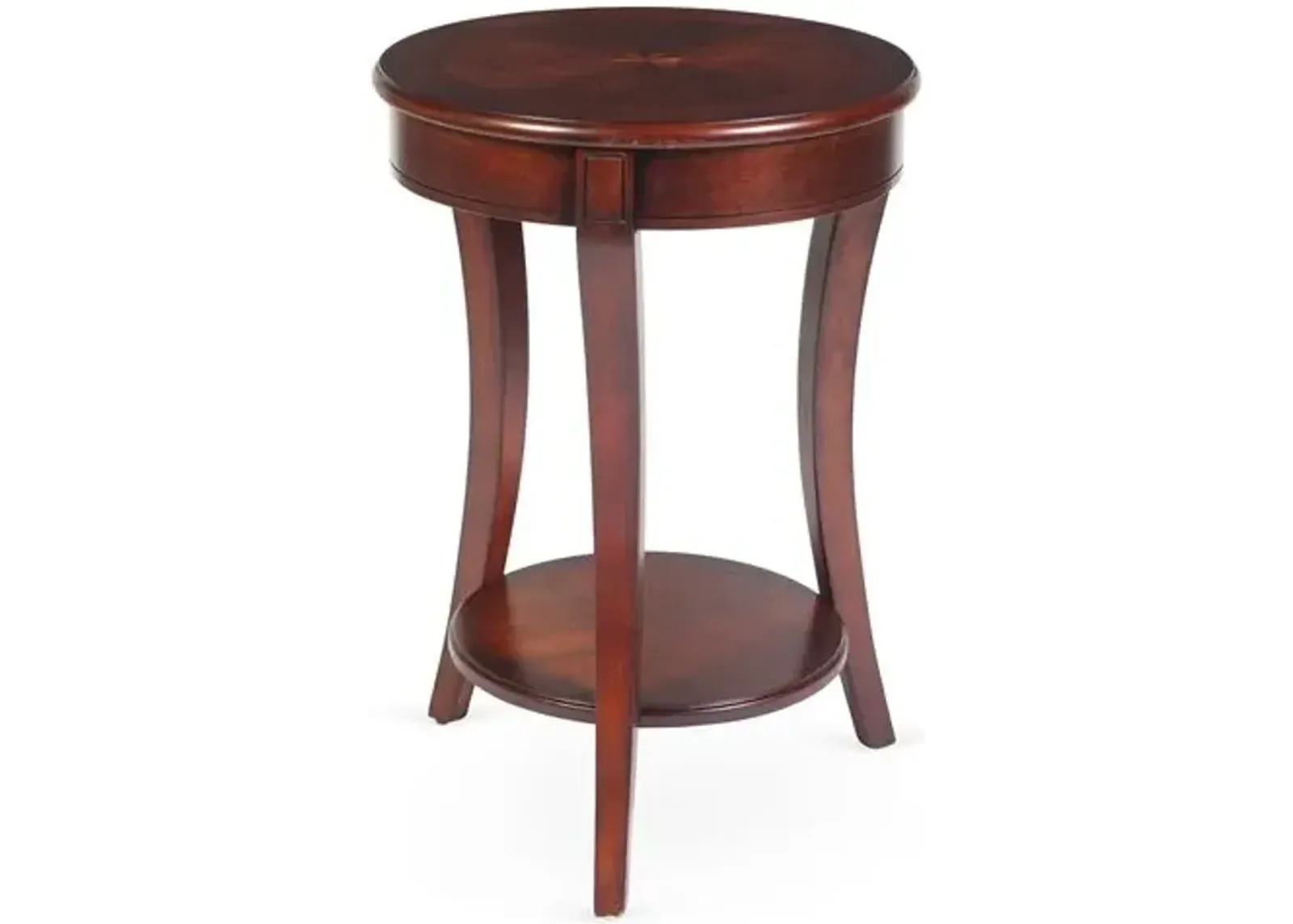 Higgins Round Side Table - Brown