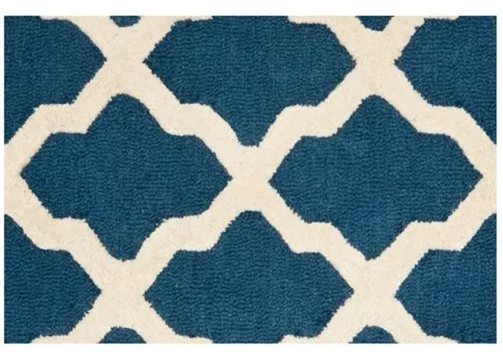 Mulberry Rug - Navy/Ivory - Blue - Blue