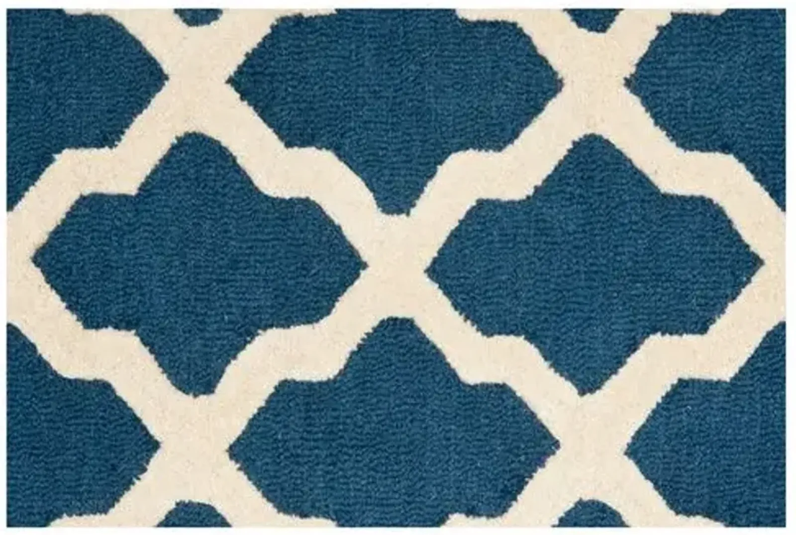 Mulberry Rug - Navy/Ivory - Blue - Blue