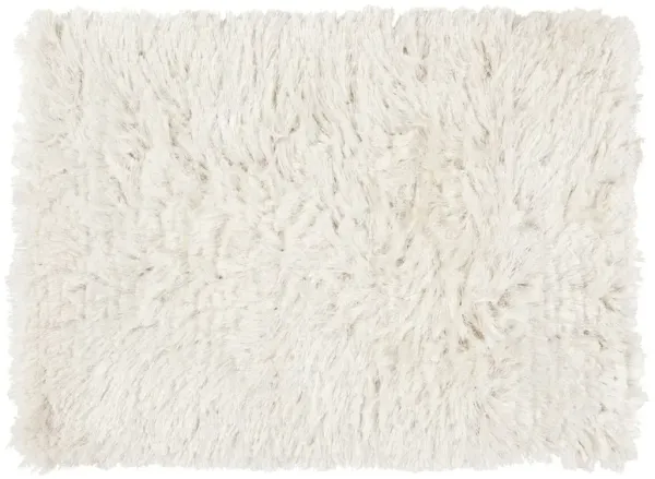 Aoide Shag Rug, Winter White