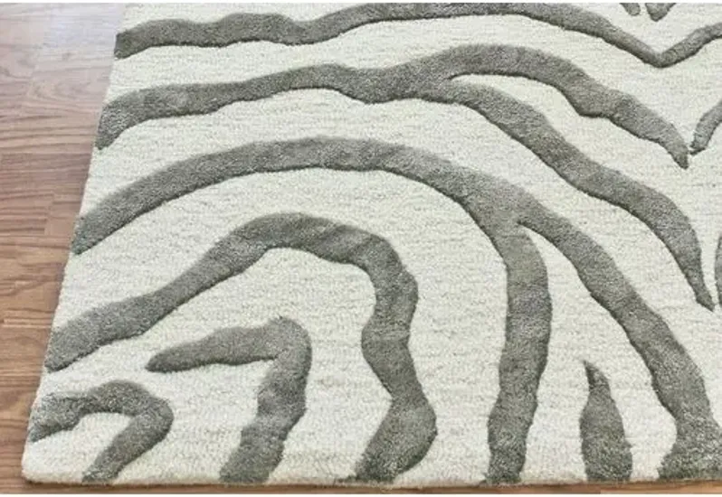 Nyala Rug - Gray - Gray