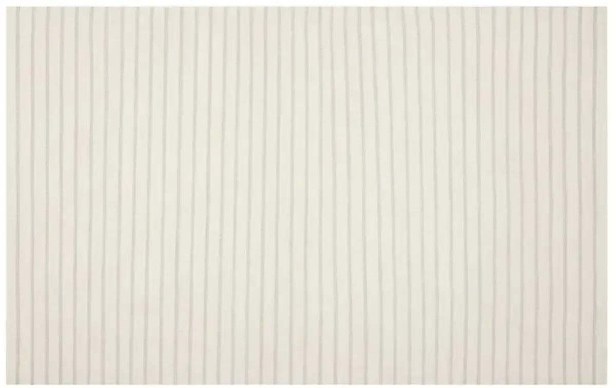 Athena Dhurrie Rug - White - White