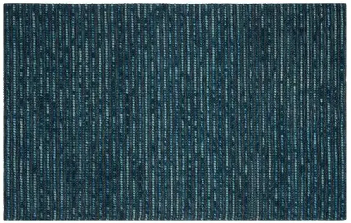 Sumner Jute-Blend Rug - Teal - Blue - Blue