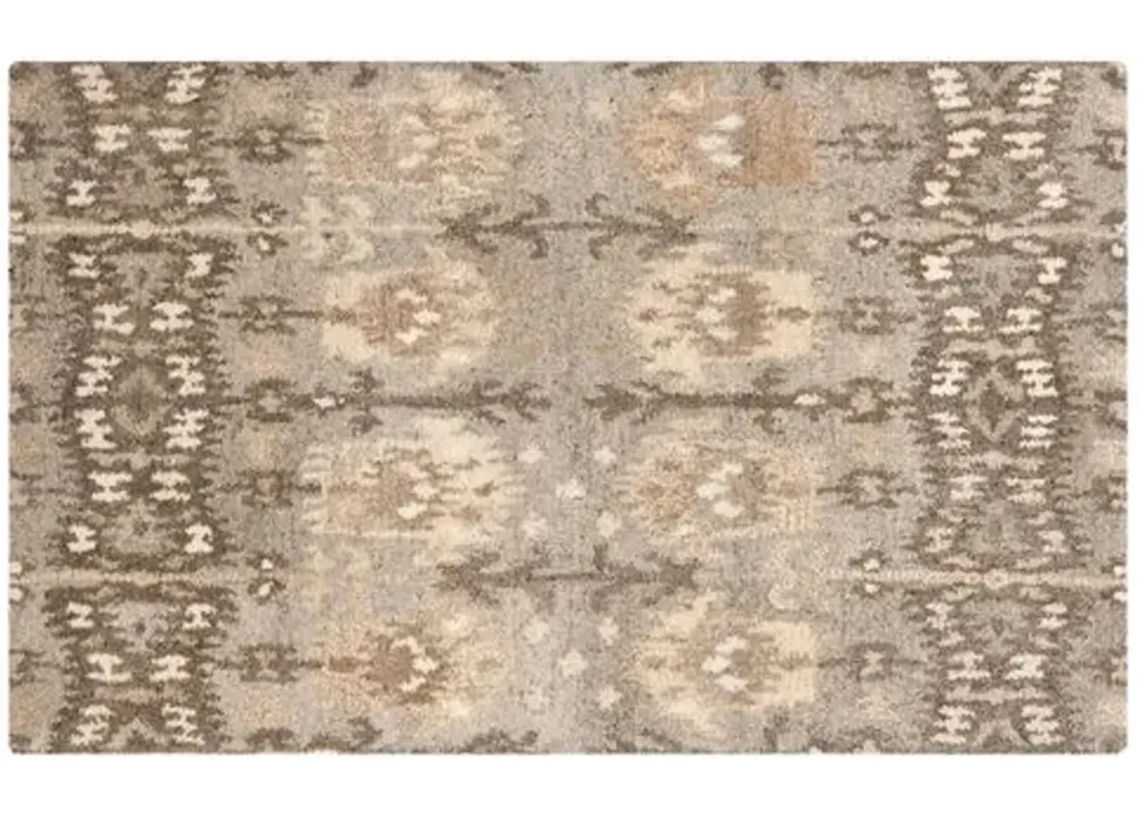 Cortes Rug - Natural - Brown - Brown