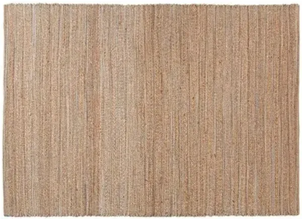 Andi Jute-Blend Rug - Beige/Blue - Beige