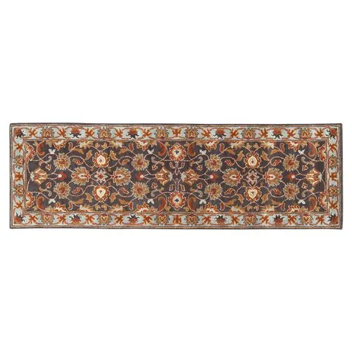 Dina Rug - Espresso/Slate - Brown - Brown