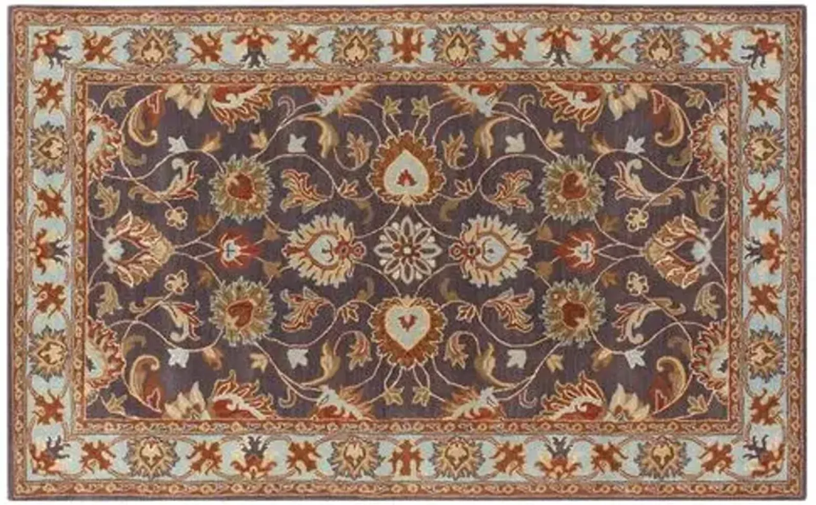 Dina Rug - Brown - Brown