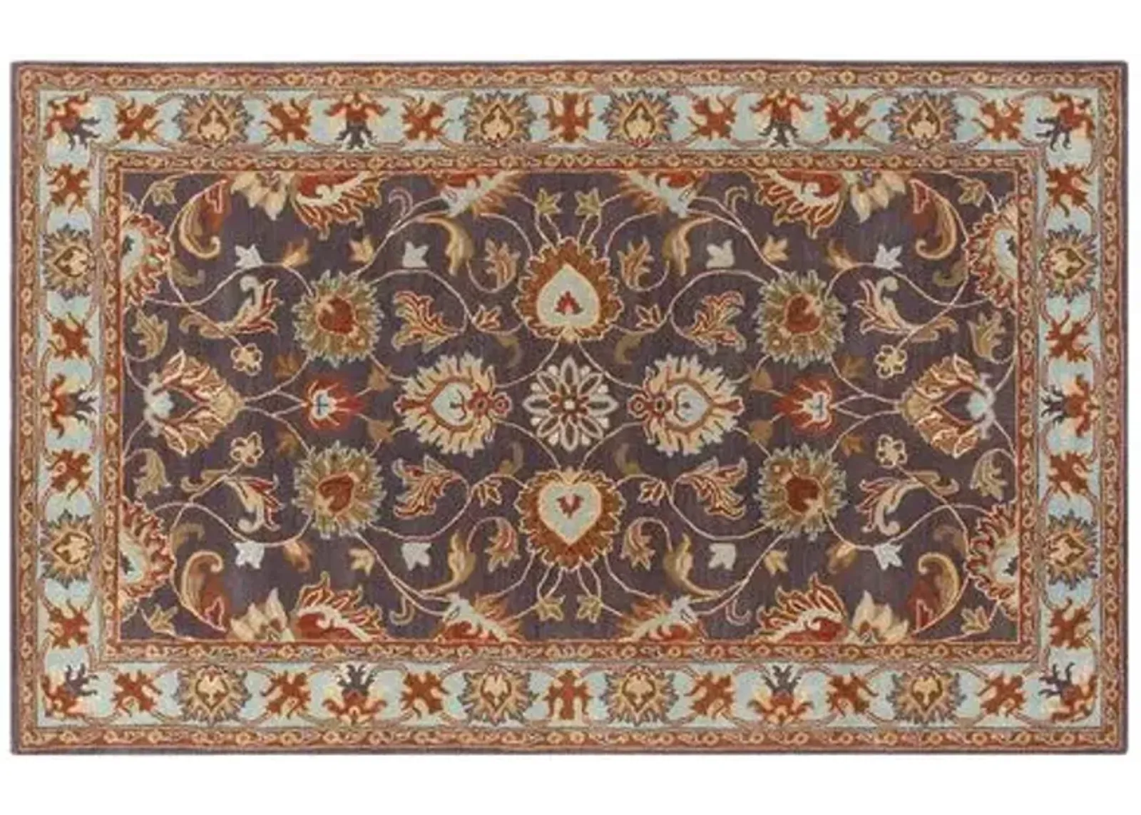 Dina Rug - Brown - Brown