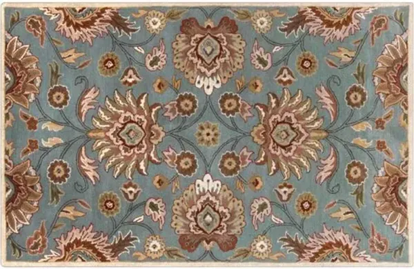 Gabriel Rug - Light Steel/Tan - Brown - Brown