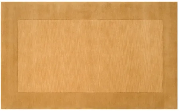 Lombard Rug - Dark Goldenrod - Handcrafted - Yellow - Yellow