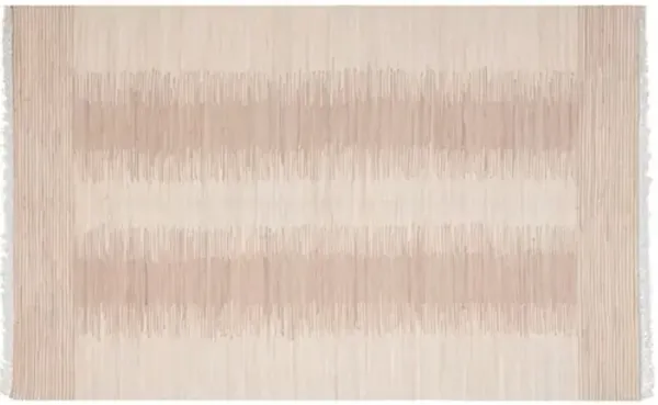 Crane Flat-Weave Rug - Beige - Beige